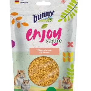 Neuheit Bunny EnjoyNature Fliegenlarven 40 g